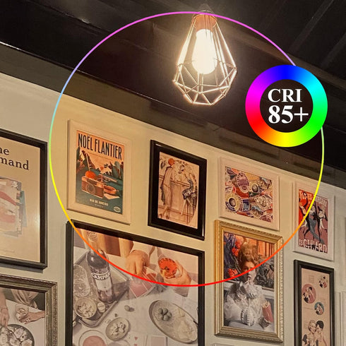 DiCUNO LED Edison Bulb 60 Watt Equivalent, Daylight White 4500K, Dimmable Edison Bulbs ST64, Antique LED Filament Bulb for Kitchen Lighting, 700 L...