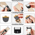 Dog Grooming Kit and Dog Paw Trimmer - Electric Quiet Cat Hair Clippers Set Pet Hair Clippers for Thick Coats Low Noise Cordless Pet Grooming Kit ...