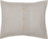 VHC Brands Hatteras Seersucker Blue Ticking Stripe Standard Sham 21x27...