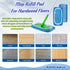8 Pack Reusable Mop Refill Pad Compatible for Swiffer Sweeper Mops,Dry Refills Pad for 10-12 inches Sweeper Mop,Floor Cleaning Refills Pads,Dry We...