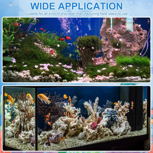 10 Packs 3/16 Thru-Bulk Bulkhead Plastic Hose Barb Fittings Plastic Hose Barb Fittings 3/16" Pipe Connector Fittings for Aquarium Fish Tank Garden...