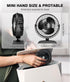 JZCreater Desk Fan, USB Desk Fan, 3 Speeds with Strong Airflow, 4.9 Inch Quiet Small Portable Table Fan, 360° Rotate Personal Cooling Fan For Bedr...