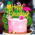 LaVenty Moana Cake Topper Moana Birthday Cake Decoration Flamingo Cake Toppers Flamingo Happy Birthday Cake Decoration...