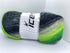Ice Yarns Lana Bella Self-Striping Acrylic Wool Blend Yarn - 3.53 Ounces (100grams) 273 Yards - Greens, Greys, Black...