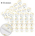80 Bee Thank You Stickers, Bee Themed Baby Shower Decorations, Mommy to Bee Baby Shower Favor Label Decorations(2 Inch)...