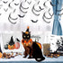 Cat Witch Halloween Costume Suit, Hmxpls Small Dogs & Cats Tutu Collar and Witch Pumpkin Hat Cute Costume Suit Kitten Outfit Clothing for Birthday...