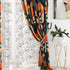 Sumnacon Set of 2 Curtain Holdbacks, Wall Mounted Aluminum Alloy Window Drapery Tiebacks for Bedroom, Livingroom Office Come with Screws, Black...