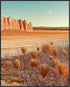 Posterizer 1 pcs-A mystical desert scene with a crescent moon-Landscape & Nature Art-Workplace & Office Art-Living Room Bedroom Decor- unframed wa...
