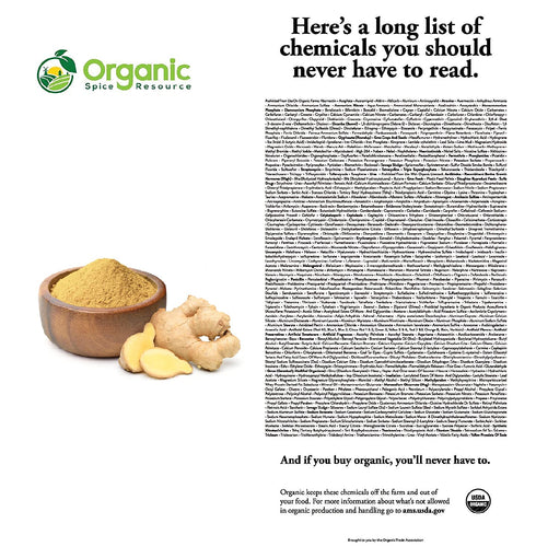 Organic Ginger Powder | 8 oz (226g) | USDA Organics and Non-GMO Verified Project Approved | Product of India | 100% Raw and Natural | Resealable K...