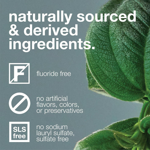 Davids Fluoride Free Toothpaste, Teeth Whitening, Antiplaque, SLS (Sulfate) Free, Promotes Enamel Health, Mouth & Gum Detox, EWG Verified, Natural...