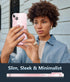 FNTCASE for iPhone 15-Plus Phone Case: Magnetic Clear Military Shockproof Anti Yellowing Slim Phone Cover with Camera Lens Protector & Screen Prot...