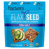 Flackers Organic Sea Salt Flaxseed Crackers, 5 Ounce 1-Pack, Gluten Free, Non GMO, Vegan, Keto Snack, 9g Fiber, 1g Net Carb...