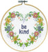 Design Works Crafts Inc. Be Kind Counted Cross Stitch Kit with Hoop, Multi...