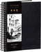 Artist’s Sketchbook Hardcover – 200GSM Very Thick Paper – Spiral Sketch Book for Drawing and Mixed Media – Sketch Pad, Art Book - 5.8 x 8.5, 40 Sh...