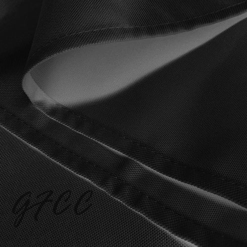 GFCC 54 x 54-Inch Seamless Black Rectangular Polyester Tablecloth for Wedding Party Decorations Square Table Cloth Cover...