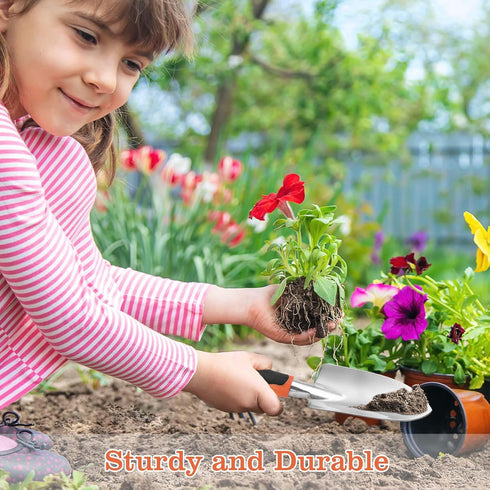 Garden Trowel, Small Spade Shovel for Digging, Hand Shovel for Gardening, Garden Shovel with Ergonomic Non-Slip Handle, Aluminum Heavy Duty Trowel...