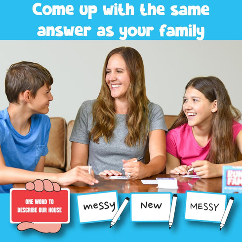 Runs in The Family: Fun Board Games for Family Night - Think Like Your Family Would - Family Games for Kids-Adults...