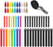 Wrap-It Storage Cable Management Value Pack - 40 Self-Gripping Cable Ties, 20 Cable Labels, 12ft Perforated Self-Gripping Roll - For Home, Office,...