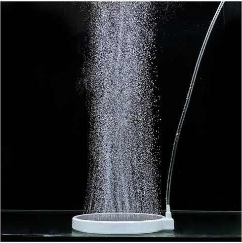 UPETTOOLS Aquarium Air Stone Fish Bubbler, Fish Tank Nano Airstone, Ultra-High Dissolved Oxygen Diffuser Bubbler, 3.2 Inch Oxygen Aerator Stone fo...