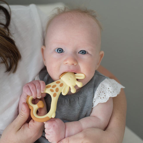 Dr. Brown's Ridgees Giraffe, Massaging Baby Teether, Designed by a Pediatric Dentist, BPA Free, 3m+...