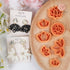 Puocaon Lotus Polymer Clay Cutters - 8 Pcs Clay Cutters for Polymer Clay Jewelry, Flower Polymer Clay Earring Cutters, Lotus Clay Cutters for Earr...