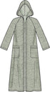 New Look Misses' Coat with Hood Sewing Pattern Packet, Design Code S9129, Sizes XS-S-M-L-XL, Multicolor...