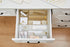 Annova Desk Drawer Organizer Tray for Office Organization - Metal Mesh - Storage Tray with Dividers for Pens, Desktop Accessories, Bathroom, Kitch...
