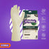 ETERNA Ecological Gloves, Gloves for Kitchen and Household Cleaning, Excelent Grip, Eco-Friendly, 100% Natural, Size M, 1.90 Oz (Pack of 3)...