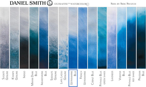 Daniel Smith Extra Fine Watercolor 15ml Paint Tube, Ultramarine Blue (284600106), 0.5 Fl Oz (Pack of 1)...