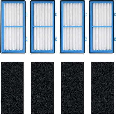 Nispira AER1 Filter Replacement for Holmes Air Purifier HAPF30AT HAP242-NUC Total Air 4 HEPA 4 Carbon Booster, Remove Odor Smoke VOCs 1.2 x 10 x 4...