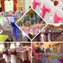 Elegant Organza Chair Sashes Sheer Fabric Sashes for Weddings, Parties, and Special Events – (Pack of 10 Pieces, Baby Pink)...