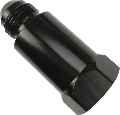 Inline Roll Over Check Valve 6AN Female to 6 AN Male In-line Fuel Cell Rollover Vent Valve Aluminum Adapter Fittings...
