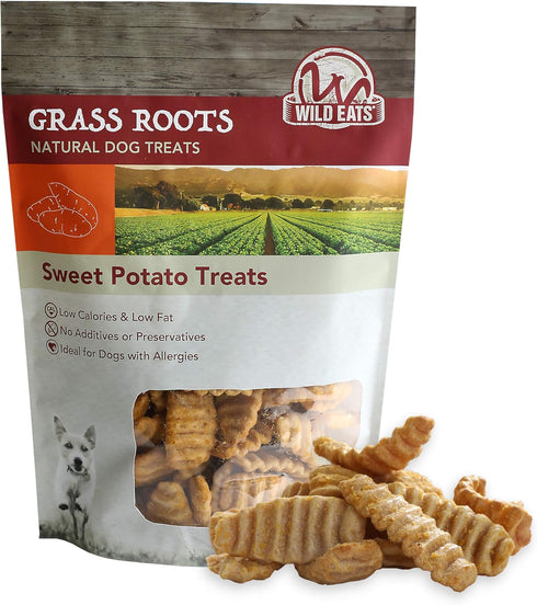 Sweet Potato Treats for Dogs – 12 oz. (Great Low Calorie, Low Fat Alternative to Traditional Dog Biscuits, Dog Cookies, and Dog Bones) Healthy Dog...