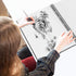 Artist’s Sketchbook Hardcover – 200GSM Very Thick Paper – Large, Spiral Sketch Book for Drawing and Mixed Media – Sketch Pad, Art Book - 11.4 x16....
