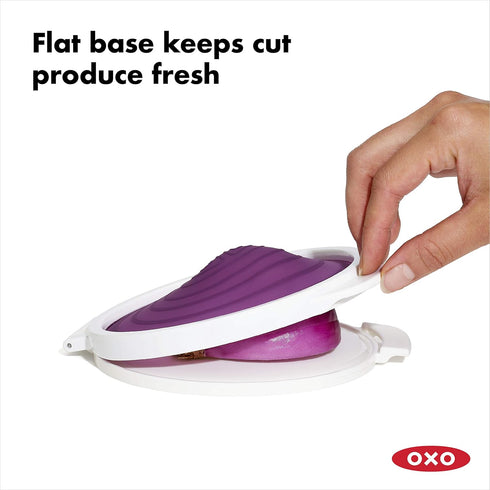 OXO Good Grips Cut & Keep Reusable Silicone Onion Saver...