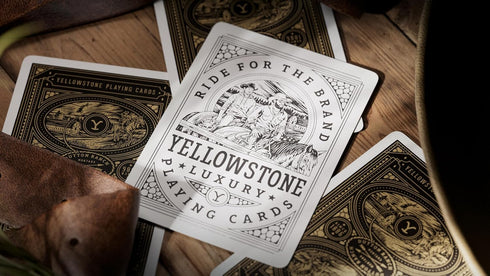 theory11 Yellowstone Premium Playing Cards, Poker Size Standard Index, Luxury Playing Cards...