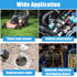 Wire Connector 13PCS Electrical IDC 314-Box Cable Connector with 10 PCS T Tap Wire Connector, Waterproof Gel Filled Lawnmower 3 Way Connectors and...