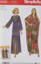 Simplicity US8505A 1970's Vintage Fashion Women's Ankle Length Caftan Sewing Pattern Kit, Code 8505, Sizes 10-20...