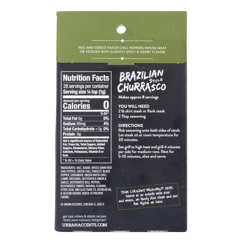 Urban Accents Gluten Free Main Dish Food Truck Seasoning Bundle – Latin Food Seasoning Set (Set of 3) – Baja Shrimp, Brazilian Churrasco & Tacos a...