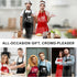 King Queen Apron Set Couple Aprons for Valentine's Day gifts His and Her Aprons for Couples...
