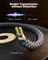 Highwings 3.5mm to 6.35mm Stereo Audio Cable 6 ft, 1/4 to 1/8 Cable Stereo Cable TRS Bidirectional Stereo Audio Cable Jack for Guitar, Home Theate...