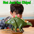 Funwares Original Nachosaurus Snack and Dip Set, Dinosaur Nacho Holder...