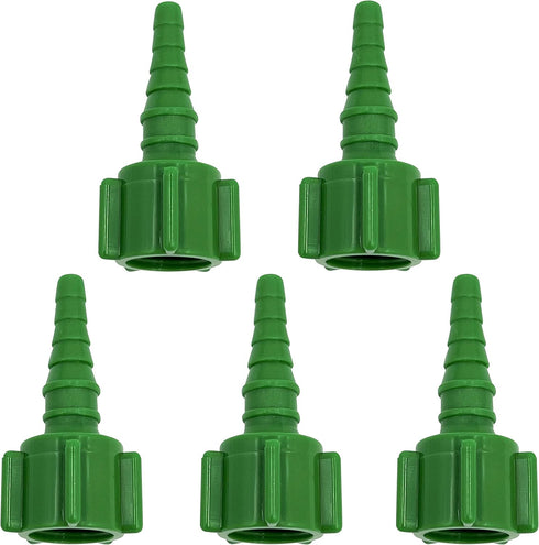 5pk Oxygen Tubing Swivel Nipple Christmas Tree Connectors...