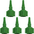 5pk Oxygen Tubing Swivel Nipple Christmas Tree Connectors...