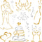 Wedding Stencil, 10 x 10 inch (M) - Decor Stencils for Painting Template...