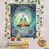 Meditation Vertical Tapestry, Yoga Decor Tapestry Wall Hanging for Bedroom, Lotus Tapestries Poster Beach Blanket College Dorm Home (40W X 60H)...