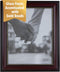 Kiera Grace Classic Traditional Lucy Picture Frame, 8" x 10", Dark Brown...