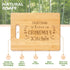 Grandma Birthday Gifts, Unique Mothers Day Gift for Grandma Grandmother Nan - Personalized Engraved Bamboo Cutting Board with Warm Words, Perfect ...