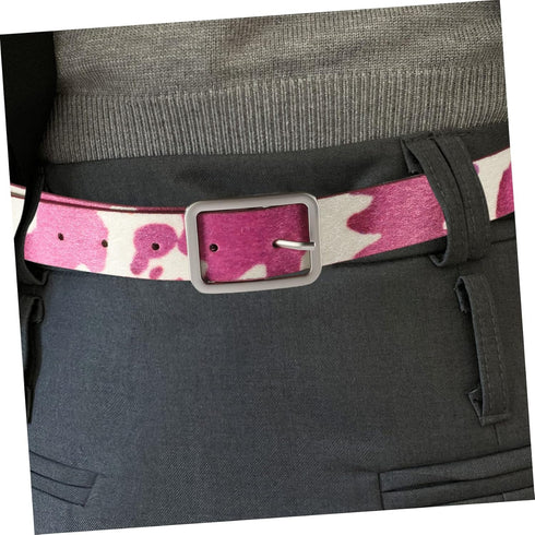SUPVOX Cow Pu Belt Fashion Belt Statement Belts for Women Cowboy Belt for Women Belt for Jeans Cowgirl Belts...