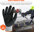 Ergodyne unisex adult Cut Resistant Work Gloves, A3, Surfaces, ANSI A3 Sandy Nitrile Coated Palms for Optimal Grip with Rough Surfaces 13g, Gray, ...